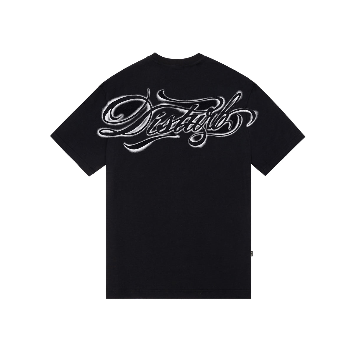 Script Stencil TShirt In Black
