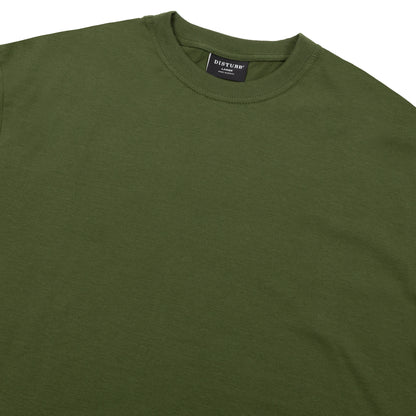 Script Stencil TShirt In Green