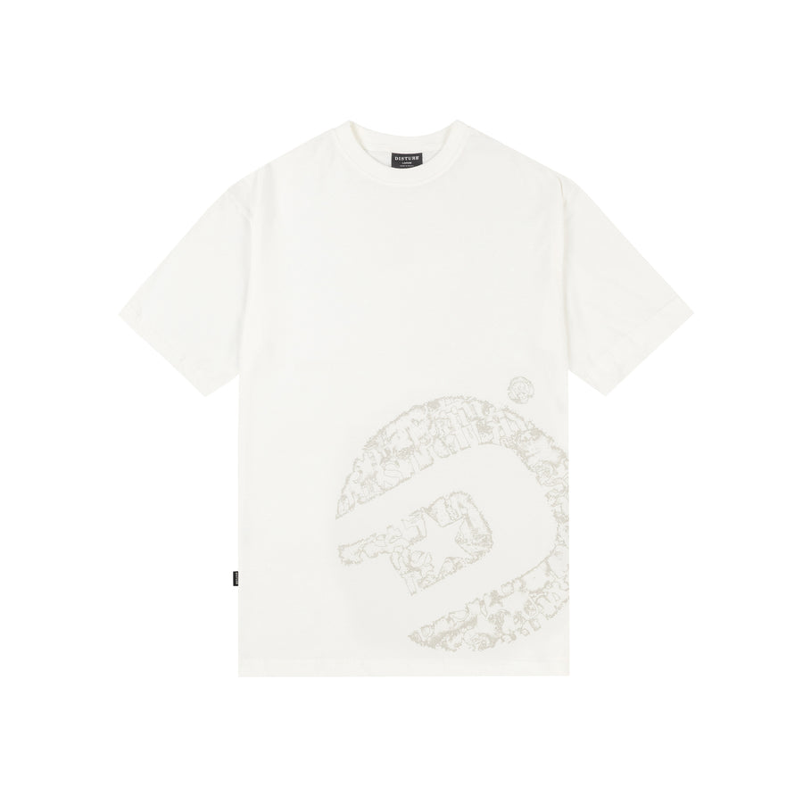 Side Dstar TShirt In OffWhite