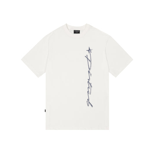 Signature TShirt In OffWhite