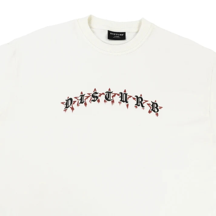Stars Drip TShirt In OffWhite