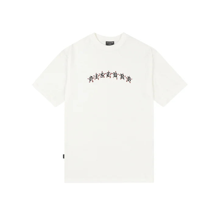 Stars Drip TShirt In OffWhite
