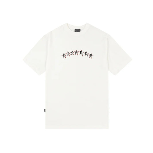 Stars Drip TShirt In OffWhite