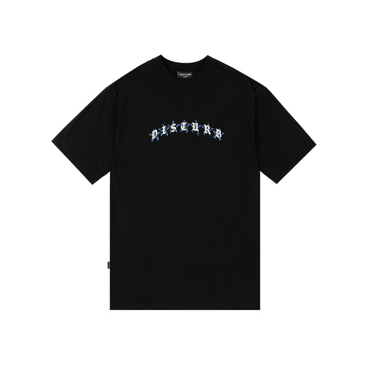 Stars Drip TShirt In Black