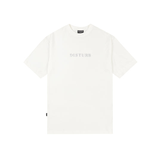 Studded Logo TShirt In OffWhite