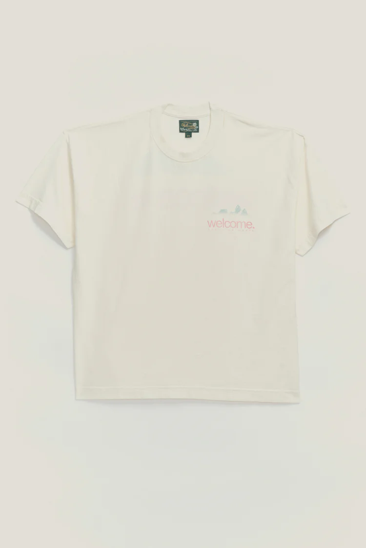 T-shirt Boxy Alpine Off White