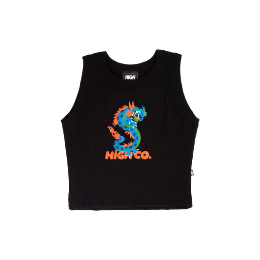Tank Top Long Black