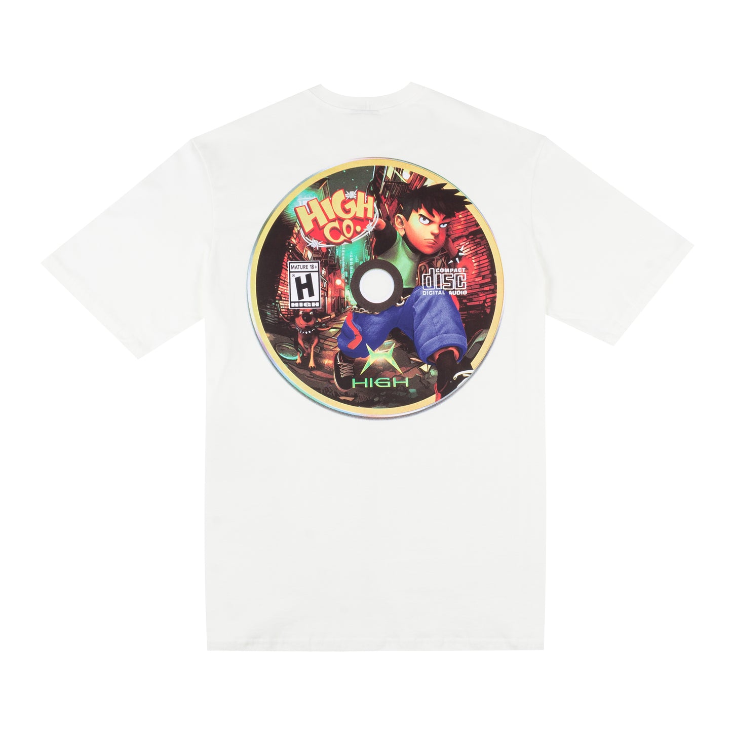 Tee DVD White