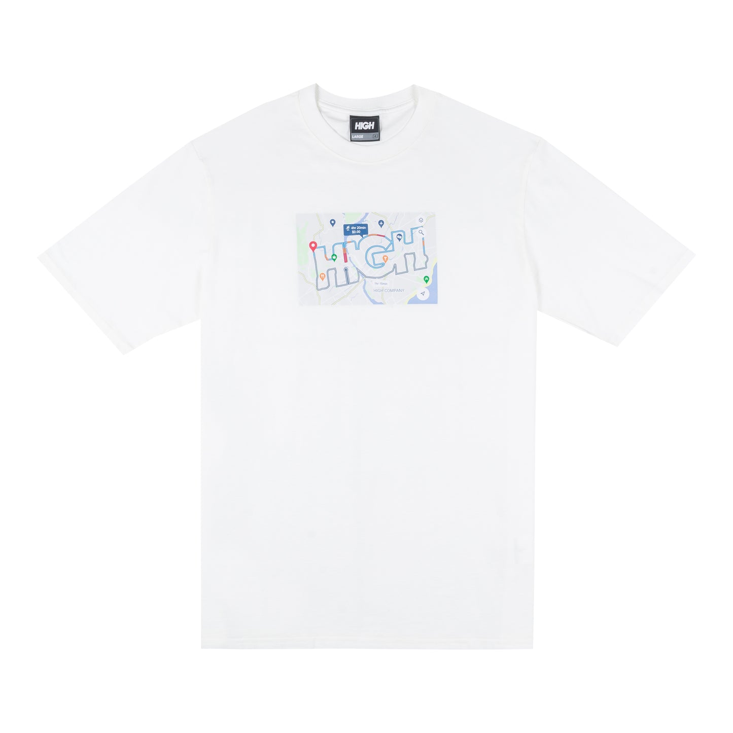 Tee Maps White