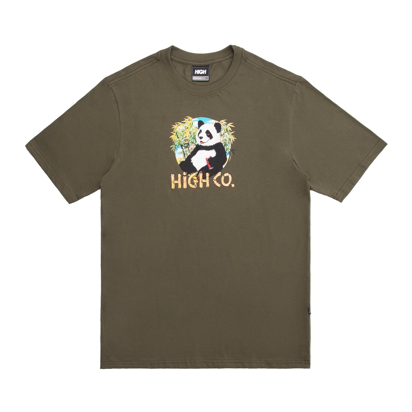 Tee Panda Olive Green