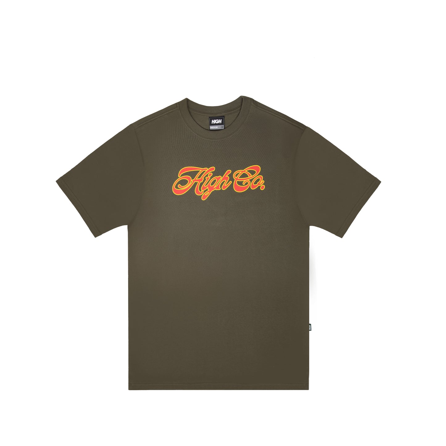 Tee Script Olive Green