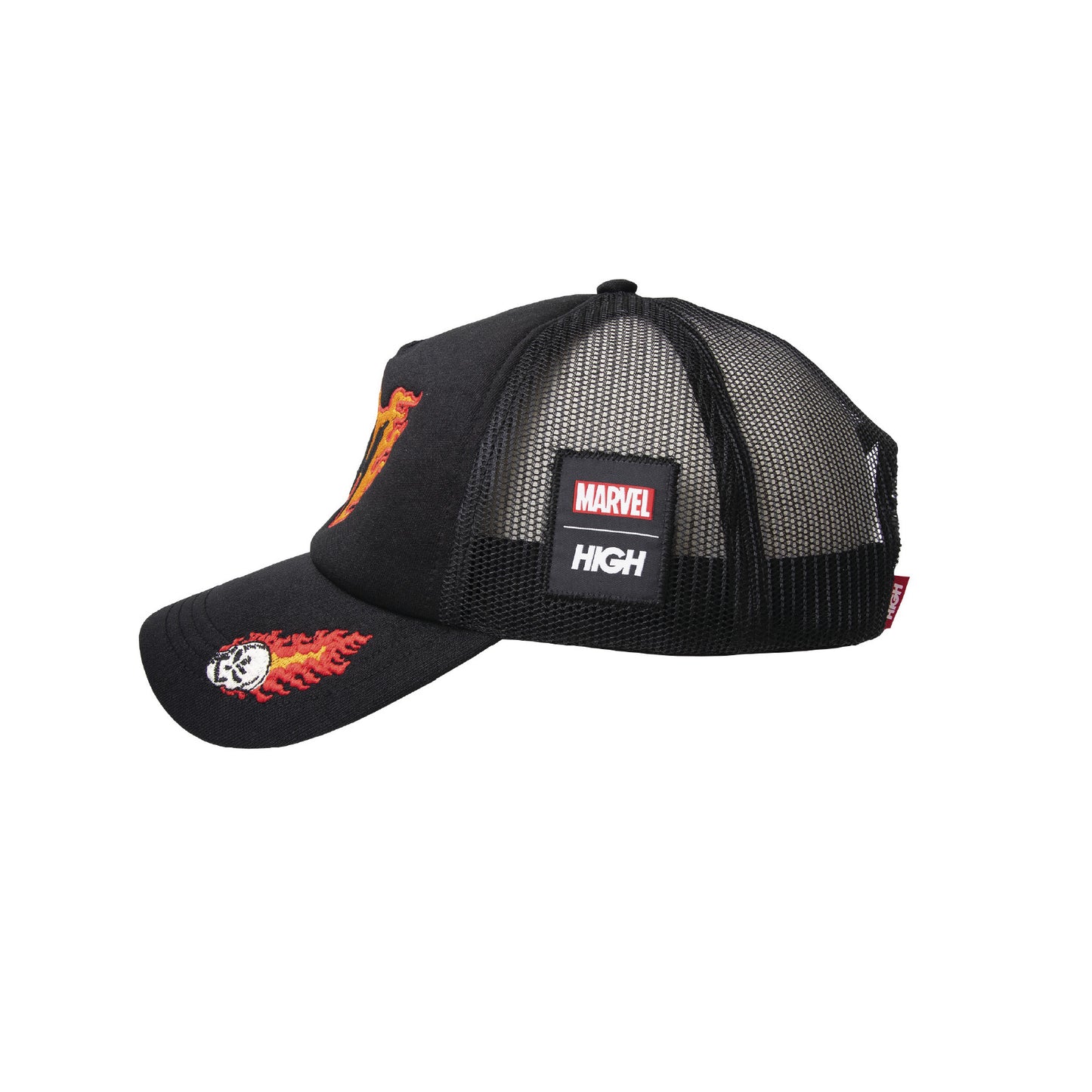 Trucker Ghost Rider Black