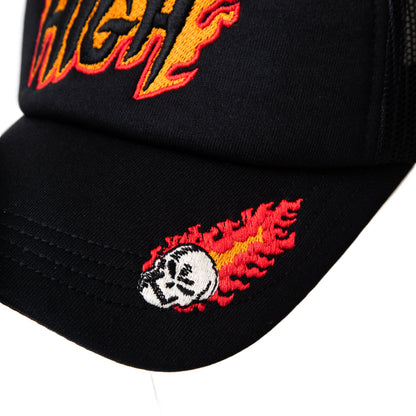 Trucker Ghost Rider Black