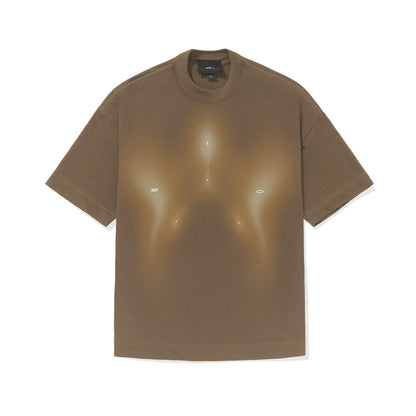 CAMISETA REGULAR VELA  MARROM