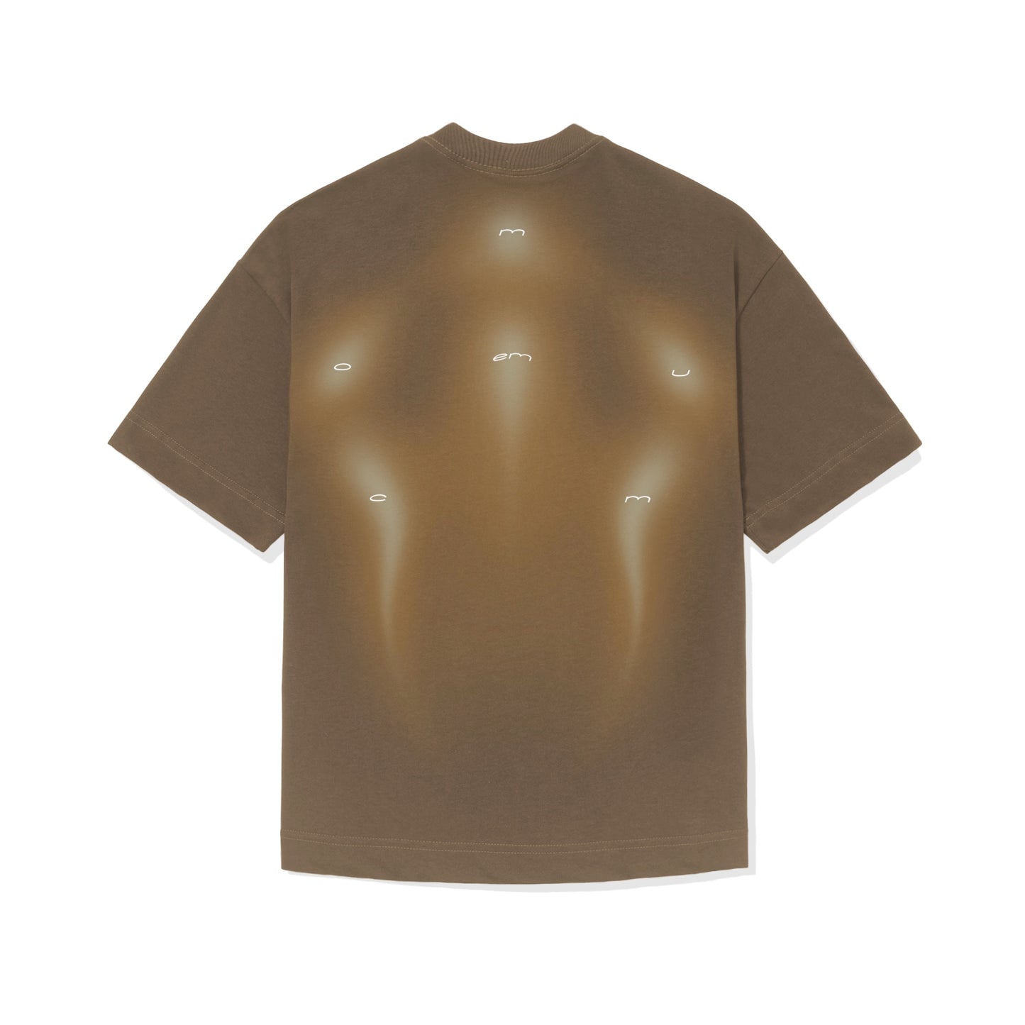 CAMISETA REGULAR VELA  MARROM