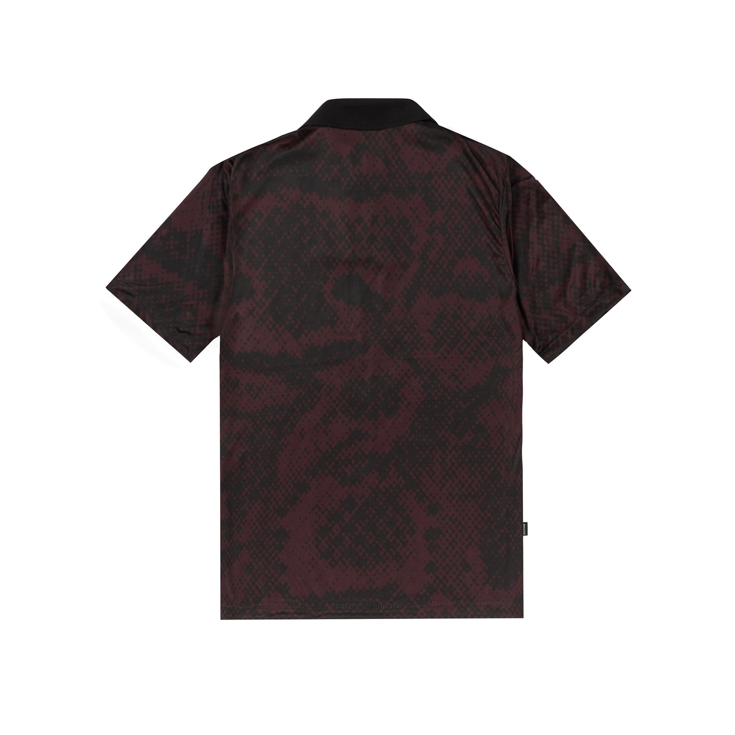 Viper Zip Polo In Black