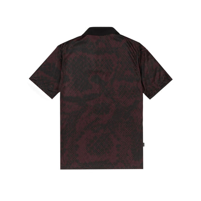 Viper Zip Polo In Black