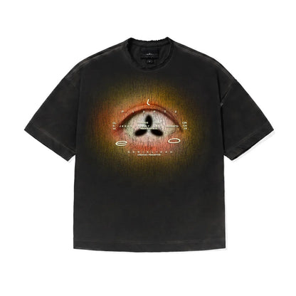 CAMISETA OVER "VISION" PRETO