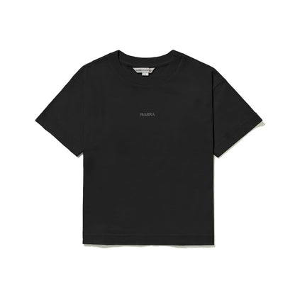 Baby Tee "Barra Logo" Preta
