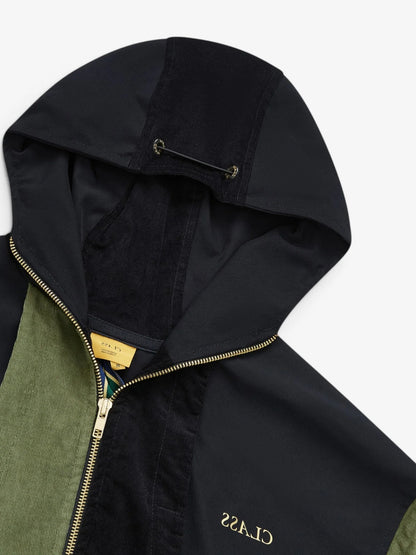 ADVANCED CORDUROY JACKET "CLASS INVERSO" BLACK/MOSS/MOSTARD