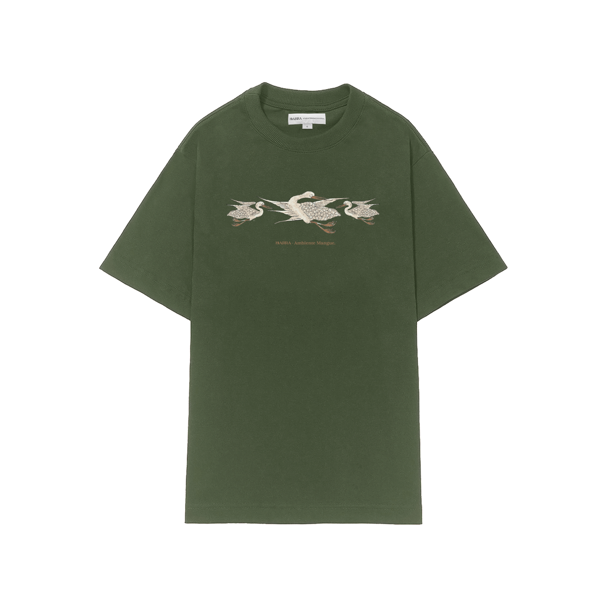 Camiseta Garcas Verde