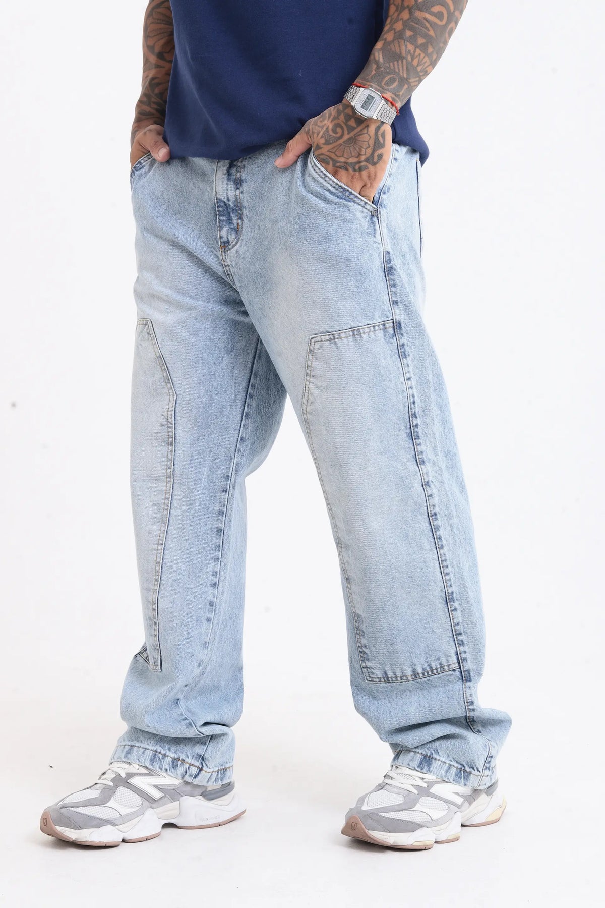 Calça Baggy Jeans Street Carpenter