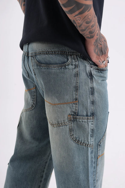 Calça Baggy Carpenter Denim