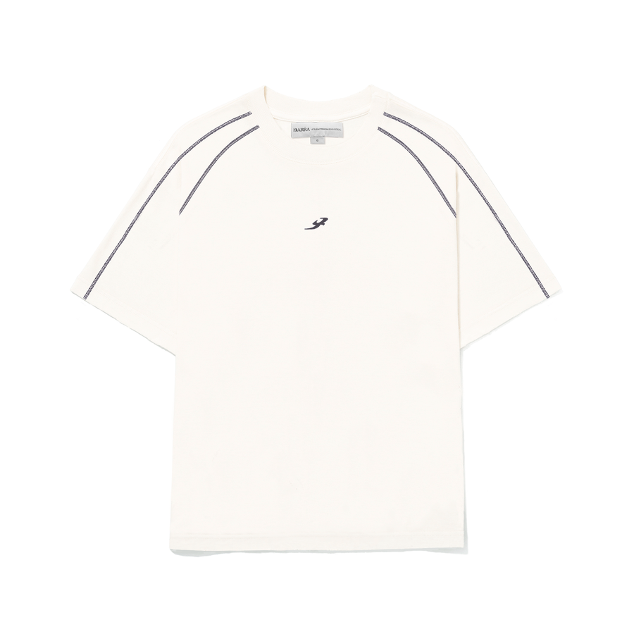 Camiseta Recortada B Garca Off White