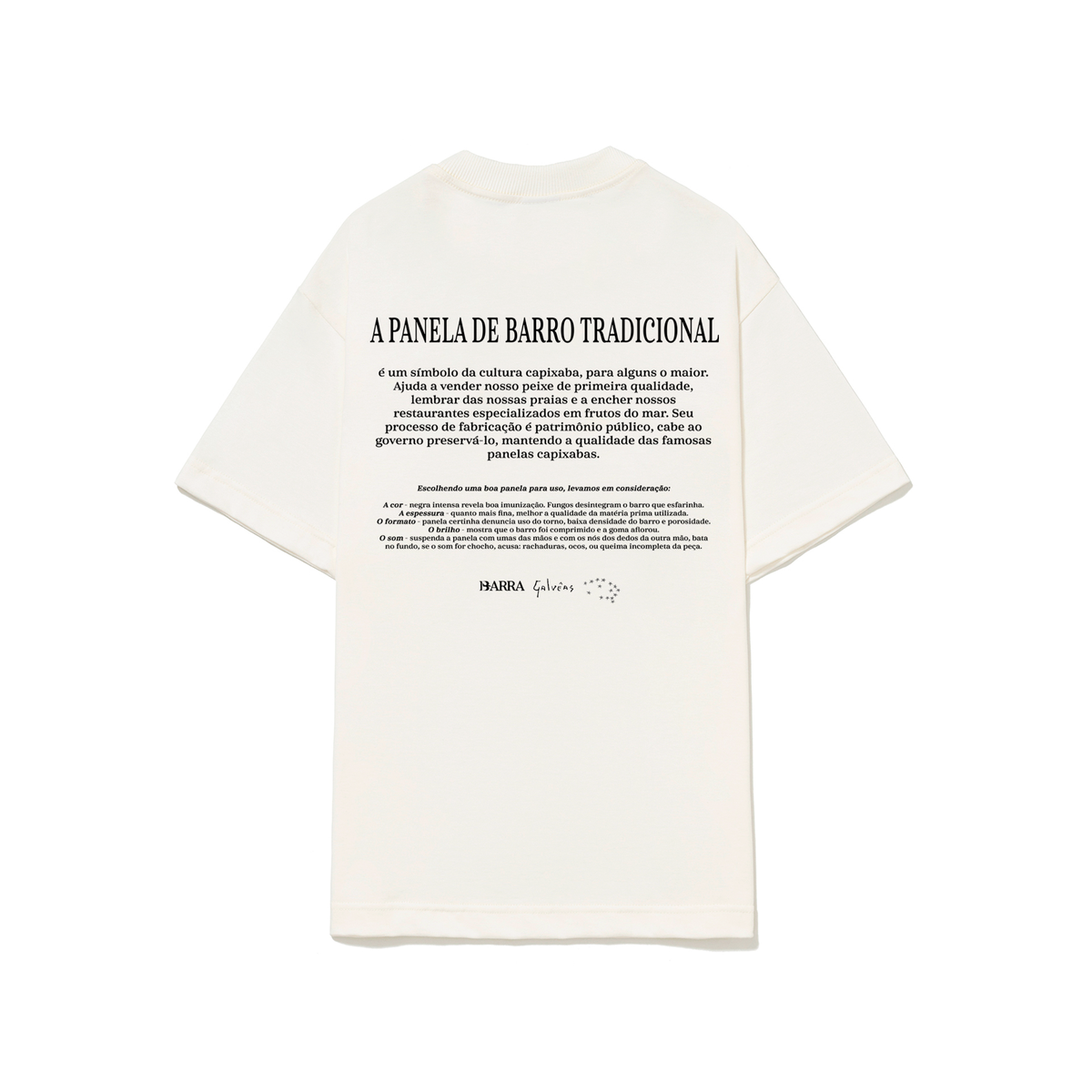 Camiseta Panela de Barro Off White