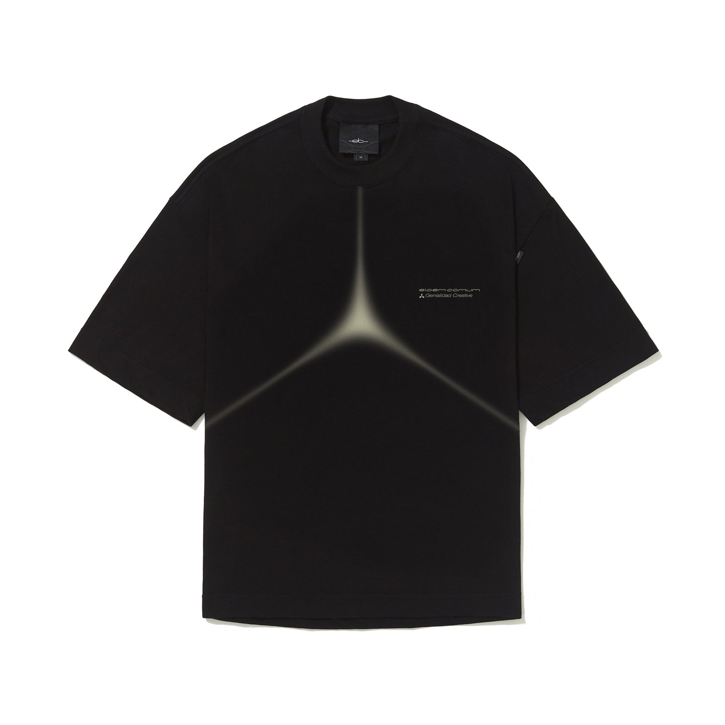 CAMISETA OVER  BENZ  PRETO