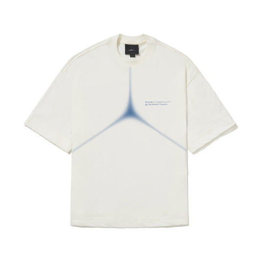 CAMISETA OVER  BENZ  BRANCO OFF.