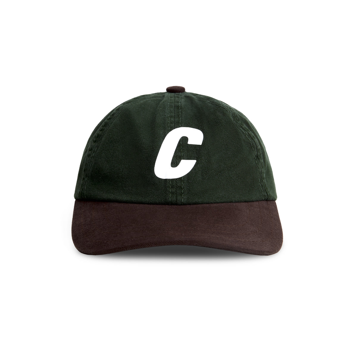 CLASSIC SPORT HAT C LOGO GREEN & BROWN