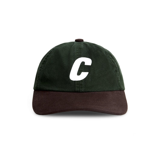 CLASSIC SPORT HAT C LOGO GREEN & BROWN