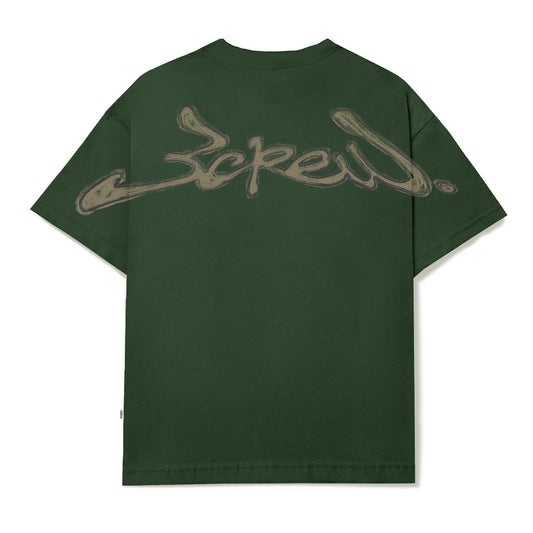 Camiseta Assinatura Logo Handmade Verde