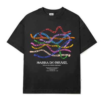 Camiseta Fe Souvenir Preta