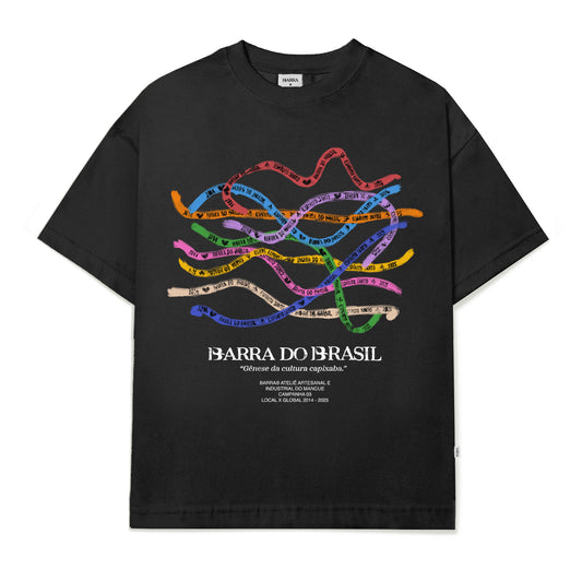 Camiseta Fe Souvenir Preta