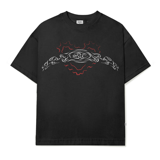 Camiseta Iconografia Remix Preta