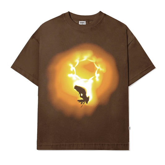 Camiseta Ahlma Espectro Marrom