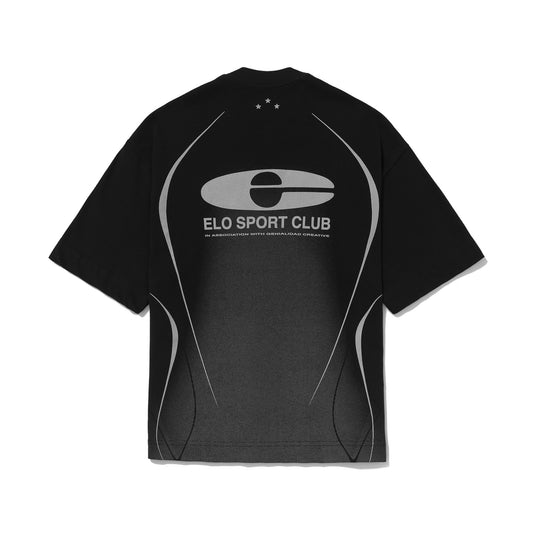 CAMISETA OVER SPORT CLUB  PRETO