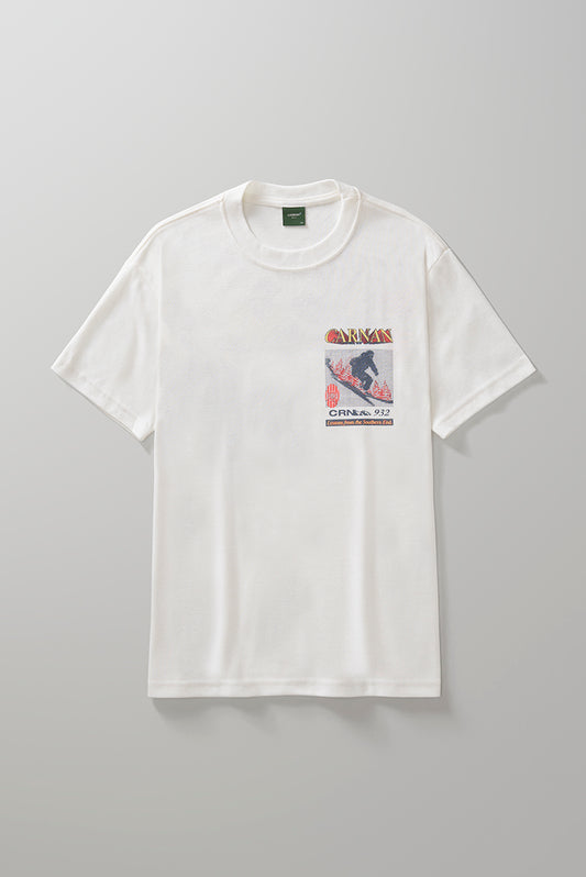 Lettering Heavy Tshirt  Off