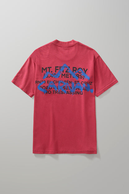 Fitz Roy Classic Tshirt  Rosa