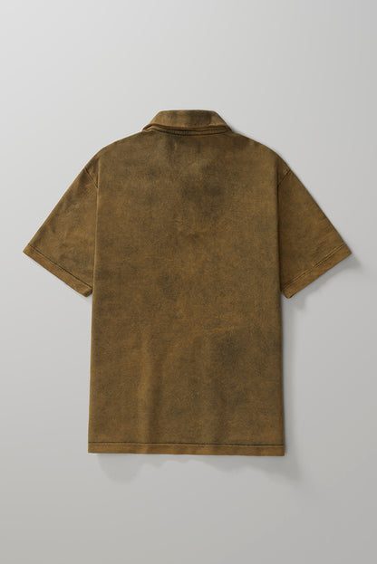 Stoned Polo  Brown