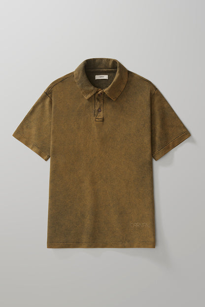 Stoned Polo  Brown