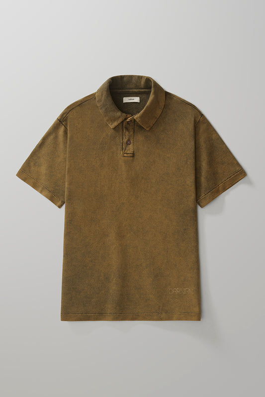 Stoned Polo  Brown
