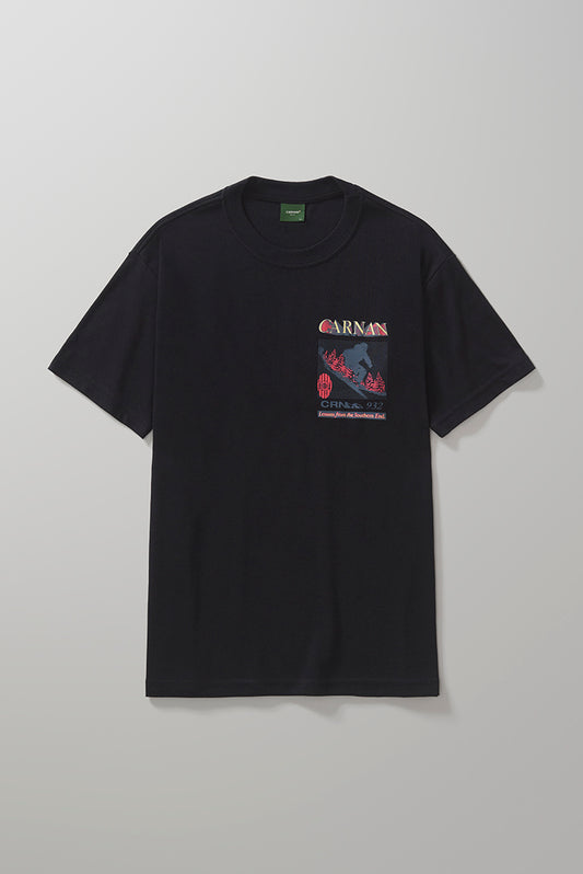 Lettering Heavy Tshirt  Black