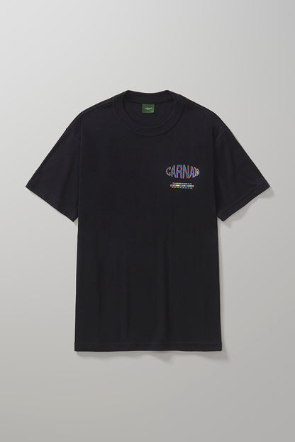 Heat Map Heavy Tshirt  Black