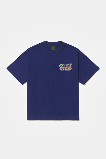 Fruit Boxy Tshirt  Navy