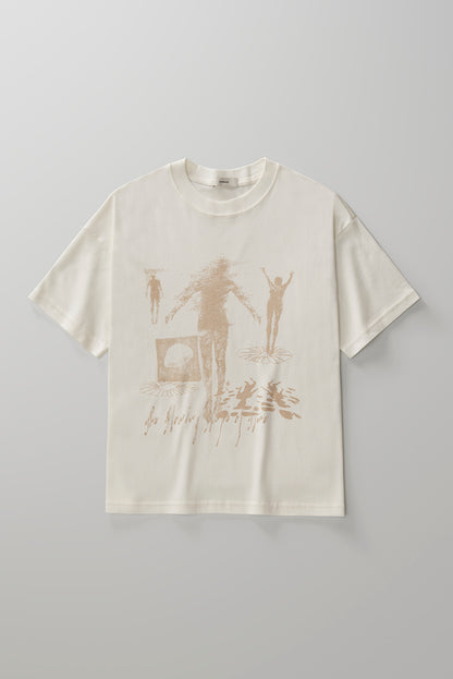 Synergy Boxy Heavy Tshirt  Off