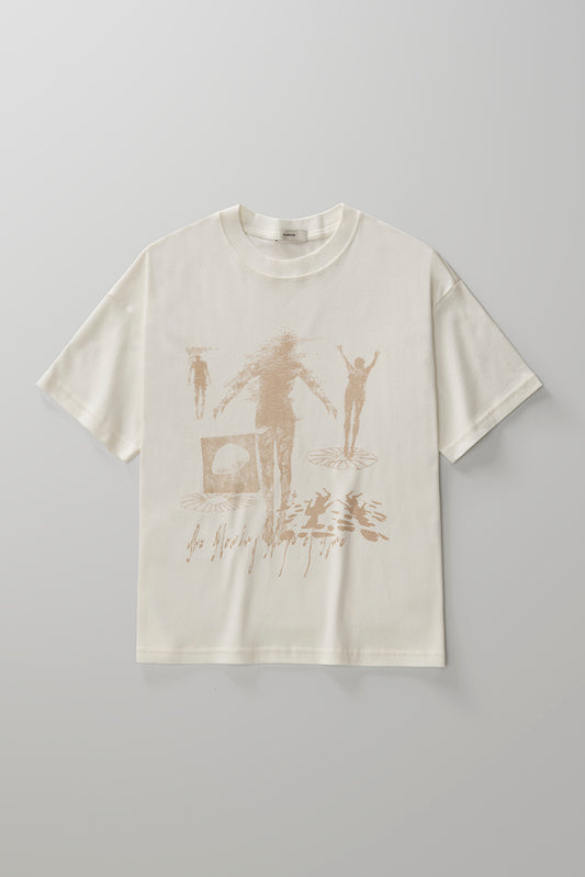 Synergy Boxy Heavy Tshirt  Off