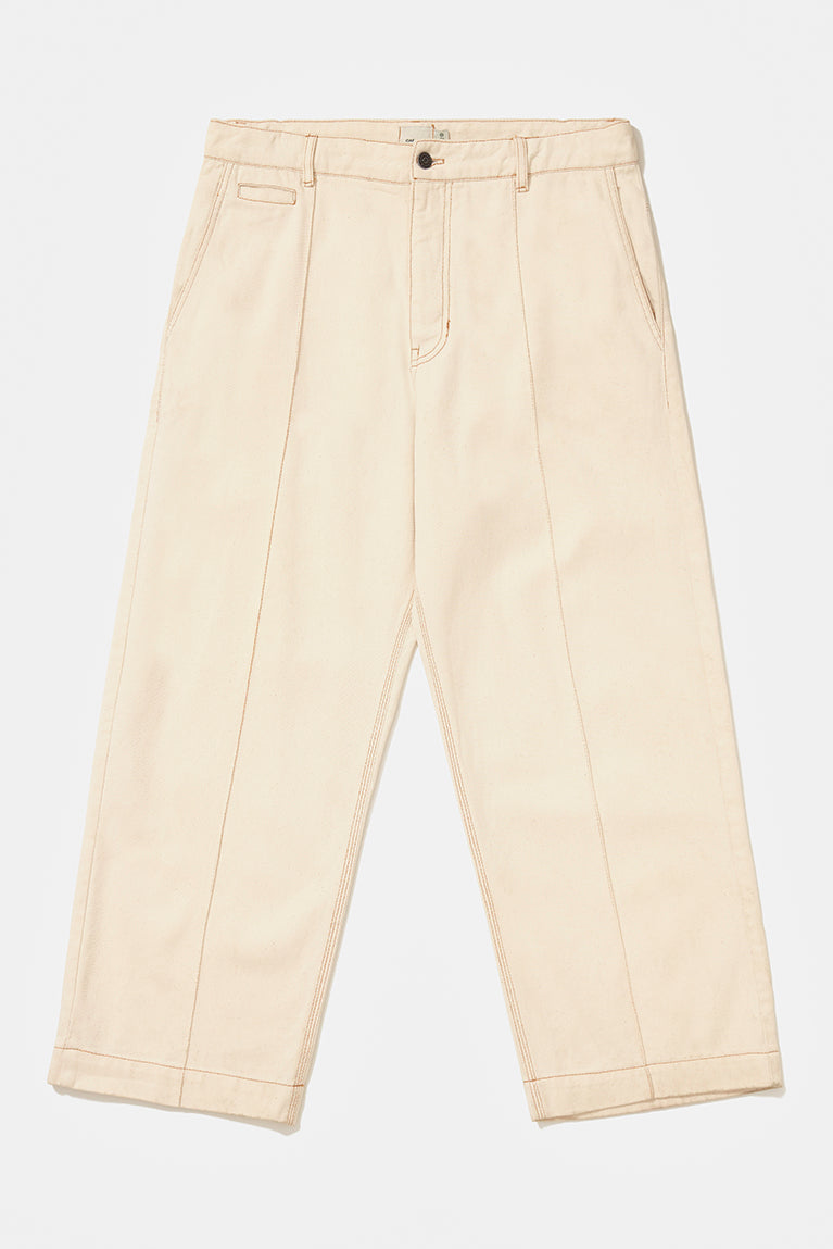 Creased Twill Pants